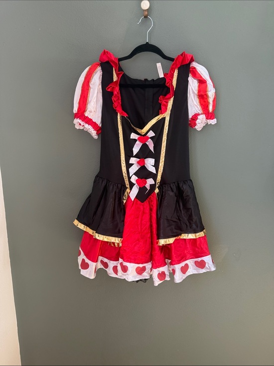 queen of hearts Other - Halloween Queen of Hearts Costume Womens M Alice Wonderland